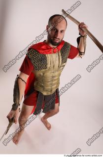 26 2019 01  MARCUS STANDING WITH SWORD AND SPEAR